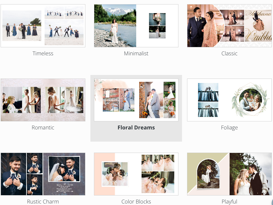 PikPerfect Allows You to Select a Themed Template and then Customize it to Your Liking.
